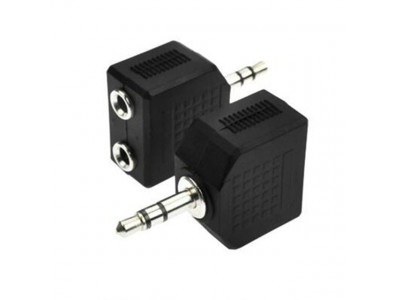 Преходник Audio Male 3 Pin to 2 x Female Headphone Extension Splitter 3.5mm Преходник Audio Male 3 Pin to 2 x Female Headphone Extension Splitter 3.5mm