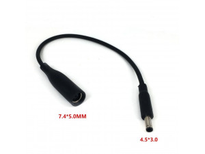 Преходник DC Power 7.4x5.0mm to 4.5x3.0mm Tip Charger Connector Dell Laptop Преходник DC Power 7.4x5.0mm to 4.5x3.0mm Tip Charger Connector Dell Laptop