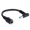 Преходник DC Power 7.4x5.0mm to 4.5x3.0mm Tip Charger Connector HP Laptop Преходник DC Power 7.4x5.0mm to 4.5x3.0mm Tip Charger Connector HP Laptop