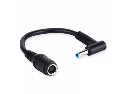 Преходник DC Power 7.4x5.0mm to 4.5x3.0mm Tip Charger Connector HP Laptop Преходник DC Power 7.4x5.0mm to 4.5x3.0mm Tip Charger Connector HP Laptop