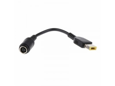 Преходник DC Power 7.9x5.5mm to Square Tip Charger Connector Lenovo Laptop Преходник DC Power 7.9x5.5mm to Square Tip Charger Connector Lenovo Laptop