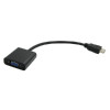 Преходник HDMI M - VGA F VCOM CG591 0.15m Преходник HDMI M - VGA F VCOM CG591 0.15m