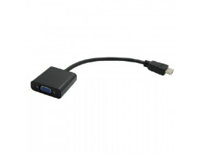 Преходник HDMI M - VGA F VCOM CG591 0.15m