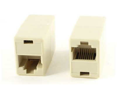 Преходник RJ45 към RJ45 LAN Female мрежови адаптер Преходник RJ45 към RJ45 LAN Female мрежови адаптер
