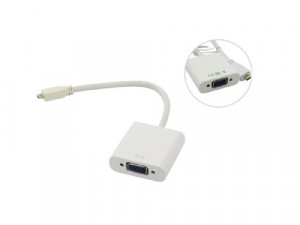Преходник Micro HDMI M - VGA F 0.15m Vcom Adapter CG593