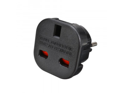 Преходник UK - US kъм EU шуко DT 220V Универсален Черен 17701
