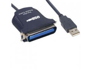 Преходник USB to Parallel Port LPT DeTech Adapter