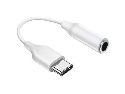 Преходник OTG USB Type-C към 3.5mm Audio Headphone Jack