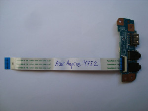 Платка Аудио Acer Aspire 4743 4750 4752 48.4IQ04.02N