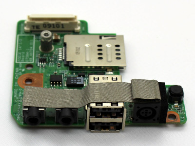 Платка Аудио Dell Latitude E5400 DC Jack USB 48.4X704.011