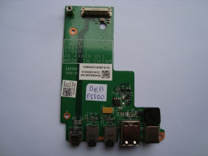Платка Аудио Dell Latitude E5500 DC Jack USB 48.4X809.011