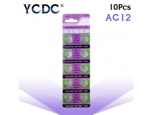 Батерия 1.55V AG12 386A CX186 LR43W T&E