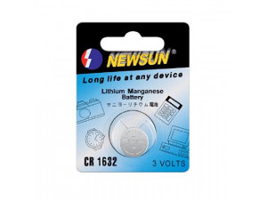 Батерия 3V CR1632 Lithium Battery NEWSUN