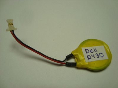 Батерия CMOS за лаптоп Dell Latitude D430 CR2025 2 пина