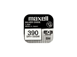 Батерия 1.55V AG10 MAXELL SR1130SW Бутонна батерия сребърна