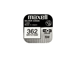 Батерия 1.55V AG11 MAXELL SR721SW Бутонна батерия сребърна
