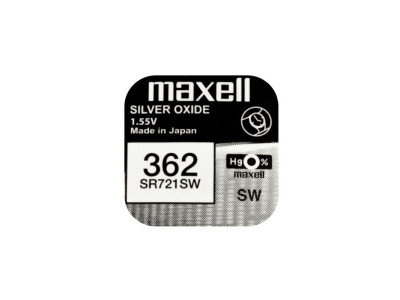 Батерия 1.55V AG11 MAXELL SR721SW Бутонна батерия сребърна