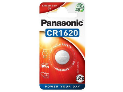 Батерия 3V CR1620 Lithium Battery Panasonic PAN-BL-CR1620