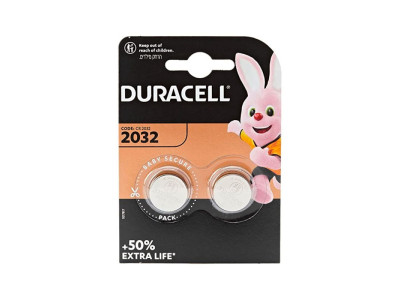 Батерия 3V CR2032 Lithium Battery DURACELL 2 броя