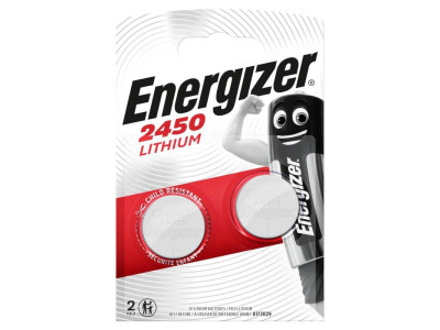 Батерия 3V CR2450 Lithium Battery ENERGIZER 2 броя