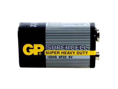 Батерия 9V Super Heavy Duty 1604S 6F22 GP Battery