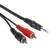 Кабел Аудио Hama Cable Audio 3.5mm Jack 2xRCA M 2m 30455