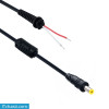 Кабел захранващ DC Cord за лаптоп HP 4.8x1.7mm 90W 1.2m DeTech