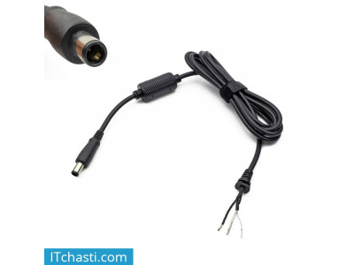 Кабел захранващ DC Cord за лаптоп HP 7.5x5.0mm 90W 1.2m DeTech