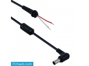 Кабел захранващ DC Cord за лаптоп Sony 6.5x4.4mm 92W 1.2m DeTech