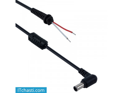 Кабел захранващ DC Cord за лаптоп Sony 6.5x4.4mm 92W 1.2m DeTech