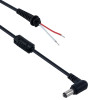 Кабел захранващ DC Cord за лаптоп Toshiba 5.5x2.5mm 90W 1.2m DeTech