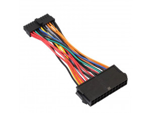 Захранващ кабел 24 Pin Female to 24 Pin Mini Male Power Supply 14cm
