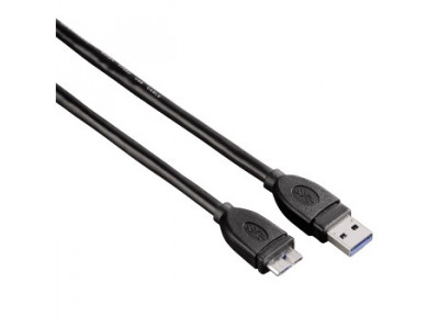 Кабел Hama USB 3.0 Type A M - Micro USB B M 1.8m 54507