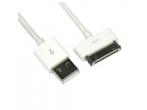 Кабел Apple iPhone 3G, 3GS 4, 4S, iPad, iPod VCOM CU271A 1m