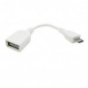 Кабел VCOM OTG USB AF Micro USB CU226 0.2m