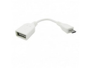 Кабел VCOM OTG USB AF Micro USB CU226 0.2m