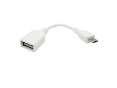 Кабел VCOM OTG USB AF Micro USB CU226 0.2m