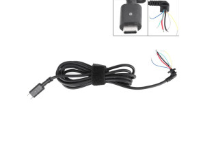 Кабел захранващ DC Cord за лаптоп Lenovo - Type-C - 65W (6 core)