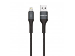 Кабел DeTech DE-C38i Lightning USB Черен 1.0m 40198