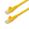 Кабел UTP DeTech LAN-LAN CAT6 LAN Cable RJ45 Жълт 1m