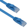 Кабел UTP DeTech LAN-LAN CAT6 18130 LAN Cable RJ45 1.5m Плосък Син