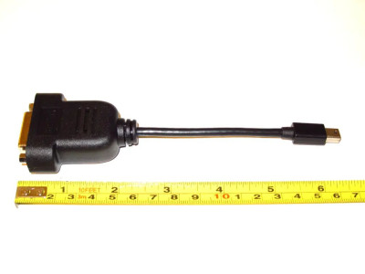 Кабел Mini DP - DVI-D Adapter Черен KS30009-131