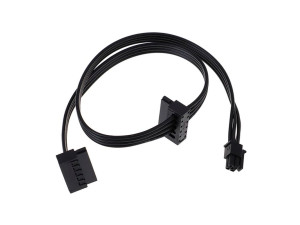 Захранващ кабел Mini 4 Pin to 2 SATA 15 Pin 45cm Lenovo