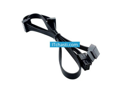 Захранващ кабел 6 Pin Male PSU to 4 Pin Male 3 x SATA 34-0 00385 Modular