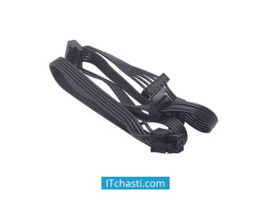 Захранващ кабел 6 Pin Male PSU to 4 Pin Male 4 x SATA 34-0 00665 Modular