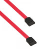 Кабел за свързване на SATA устройства Червен 50см Detech