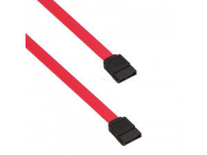 Кабел за свързване на SATA устройства Червен 50см Detech