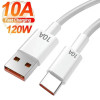 Кабел USB 3.0 - Type-C Huawei Samsung Xiaomi Turbo Charge 10A 120W Data Cable 1m