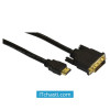 Кабел за монитор DVI-I to HDMI 1080p Full HD 2m VCOM CG481G-2