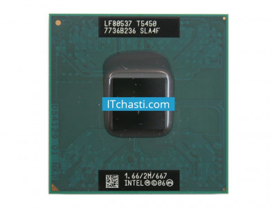 Процесор за лаптоп Intel Core Duo T5450 1.66/2M/667 SLA4F
